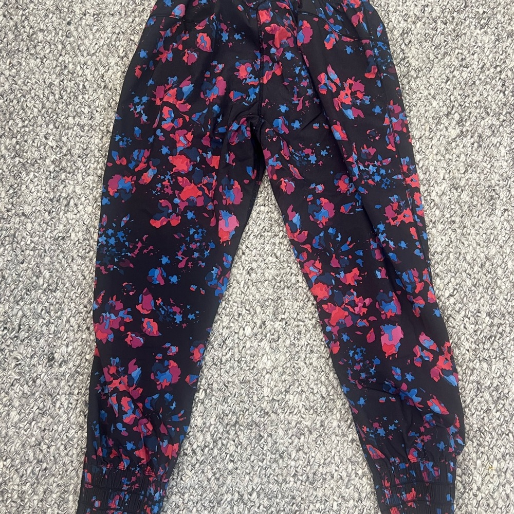 Floral Print lulu Joggers
